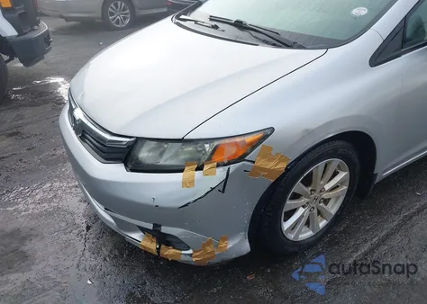 2012 Honda Civic Ex from USA, damaged, VIN 2HGFB2F86CH519407